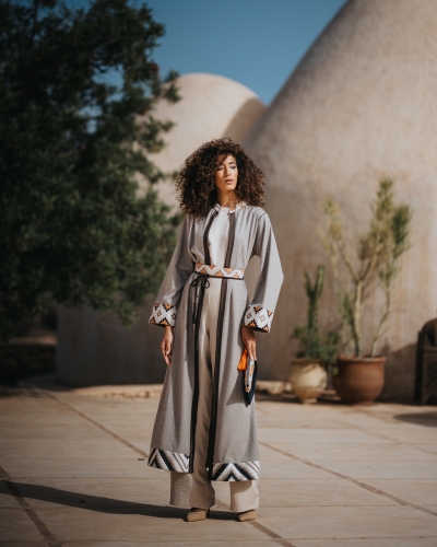 Kounouz - Open Caftan: Moroccan Elegance & Fusion of Tradition