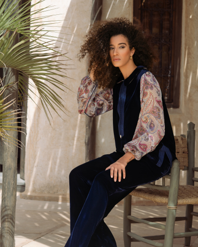 Moroccan Women's Tunic - Feminine Elegance Kounouz