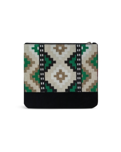 Pochette Velours Berbère – L’Élégance Artisanale du Maroc - Kounouz