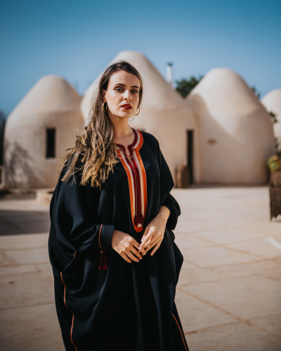 Gandoura Femme Triple Sfifa – Style Authentique
