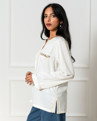 Elegant Mousseline Tunic – Kounouz
