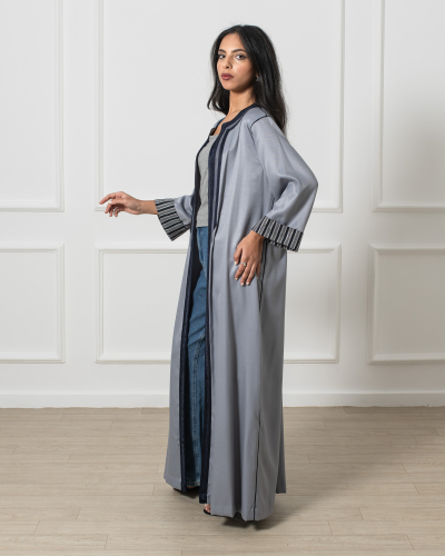 Open Kimono Grey