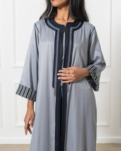 Open Kimono Grey