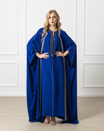 Caftan Marocain pour Femme – Éclat Moderne du Maroc - Kounouz