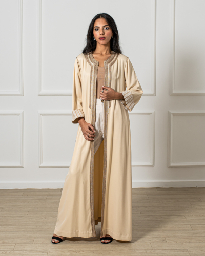 Open Kimono Beige