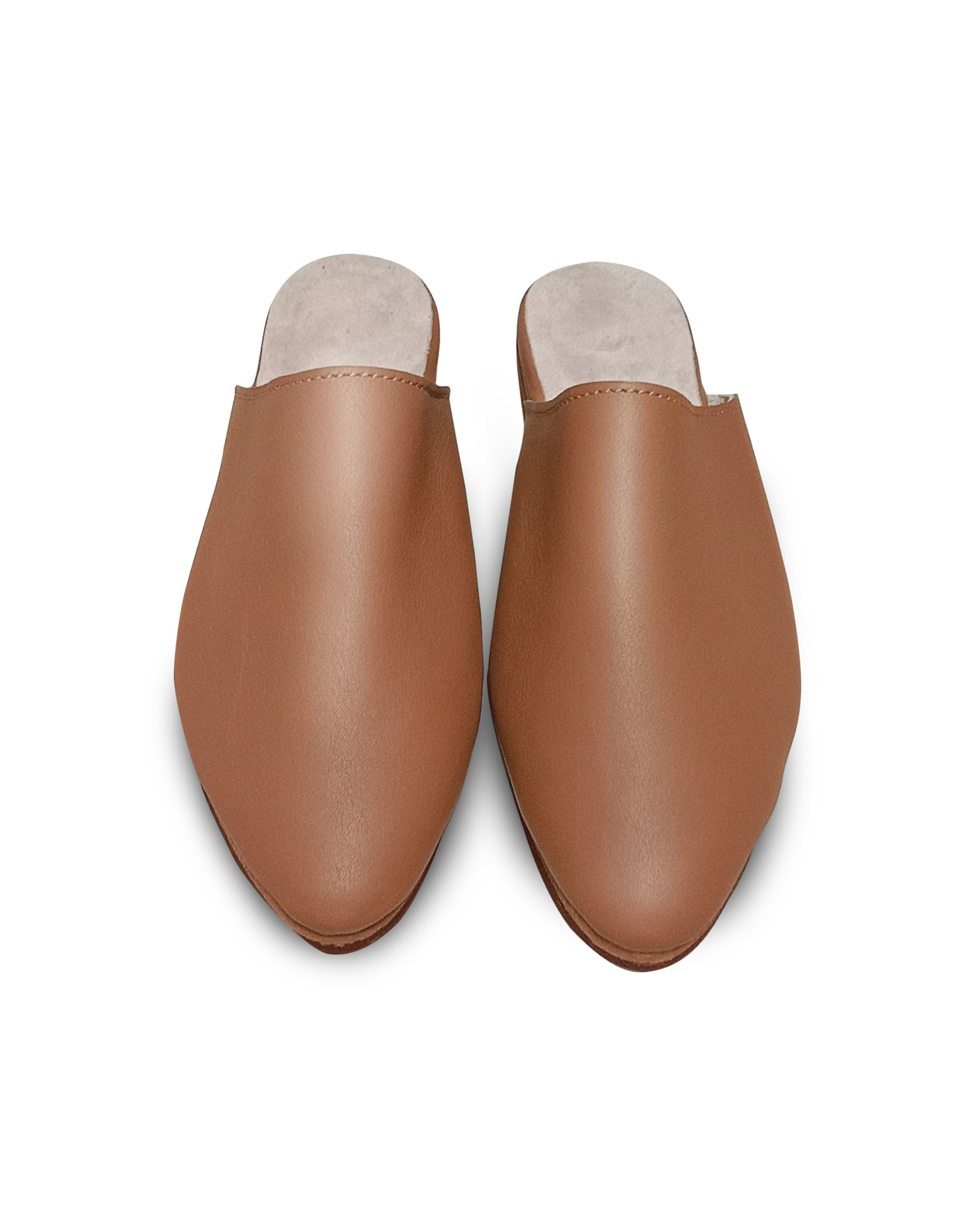 Babouches Traditionnelles Marron – Élégance Naturelle et Confort Authentique