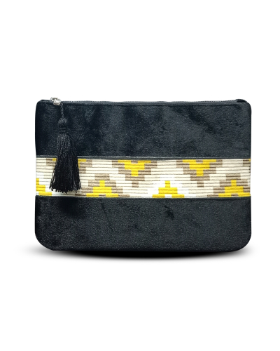 Pochette en Velours – Kounouz – Livraison Rapide