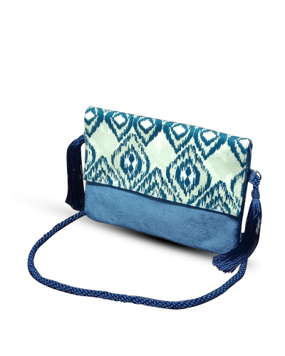 Pochette Velours à Revers – Kounouz – Livraison Rapide
