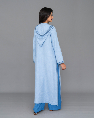 Ensemble djellaba en Lin pour Femme - Djellaba - Kounouz