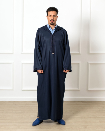 Men's Jellaba - Modern Moroccan Elegance - Kounouz