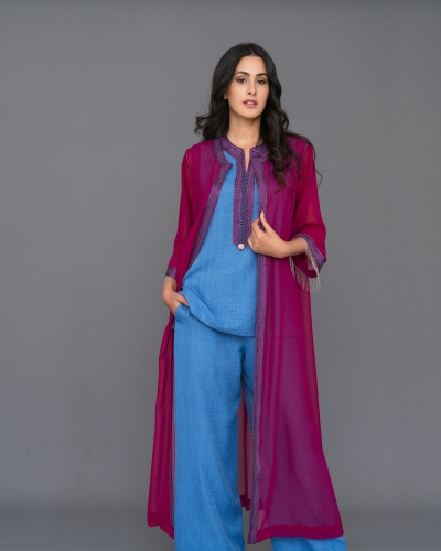 Kounouz Three-Piece Jabador | A Perfect Blend of Tradition and Moderni