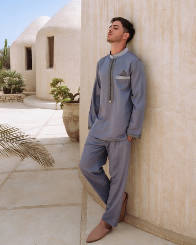 Jabador Homme Traditionnel – Mlifa & Zwak Fait Main