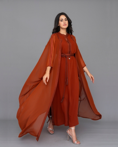 Gandoura en Mousseline Élégante – Confort et Style - Kounouz