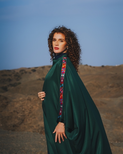 Gandoura aux motifs brodés