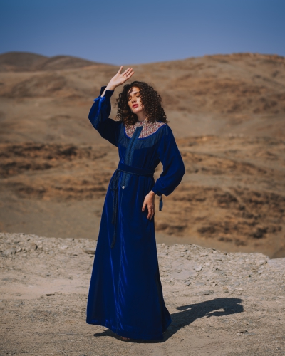Caftan à franges