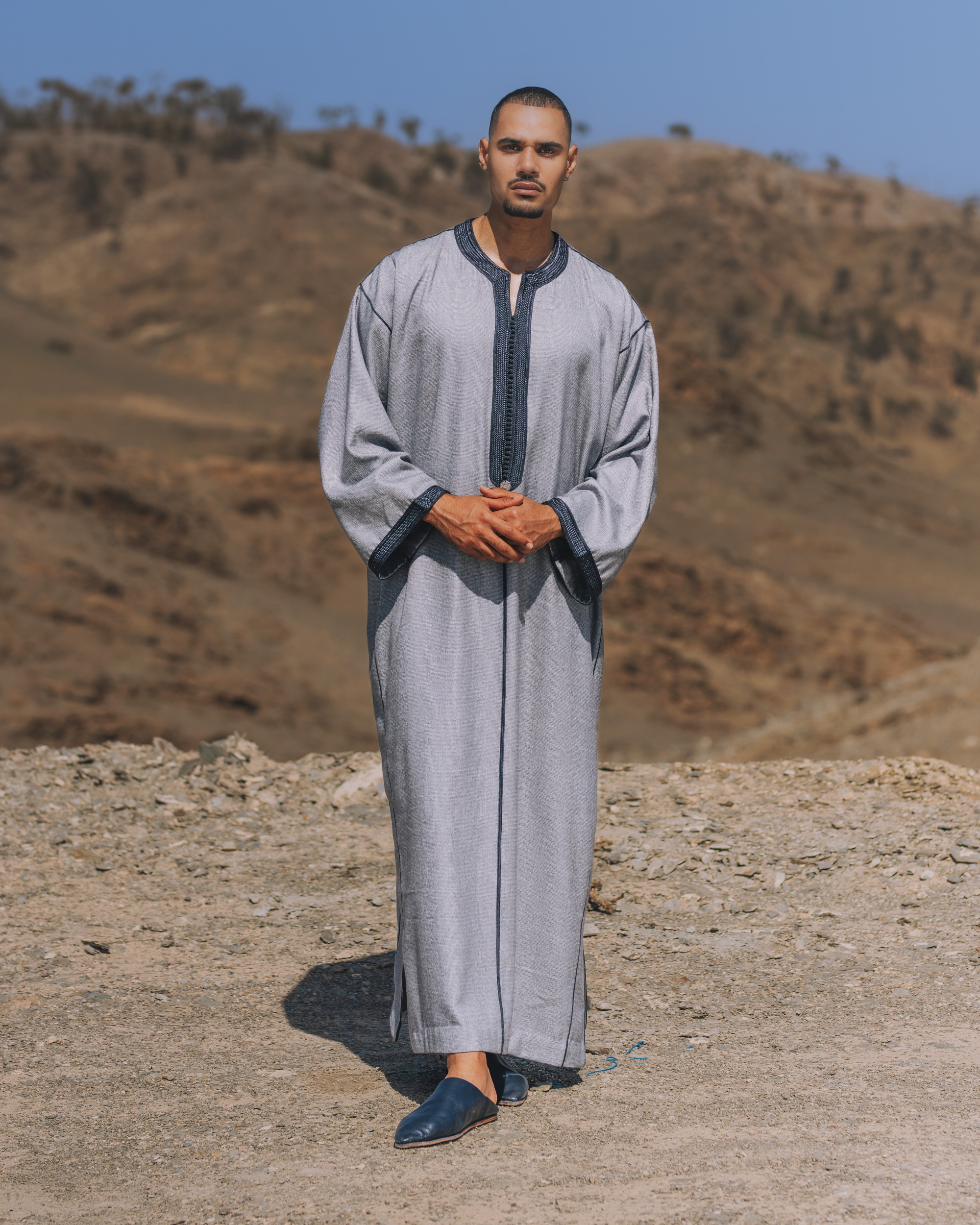 Winter woolen caftan