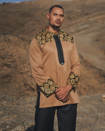 Jabador à motifs brodés