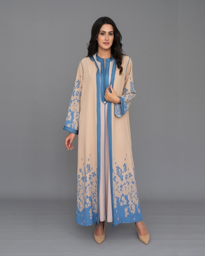 Ensemble djellaba imprimé
