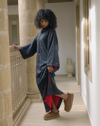 Two-Piece Wool Djellaba Set – Timeless Elegance