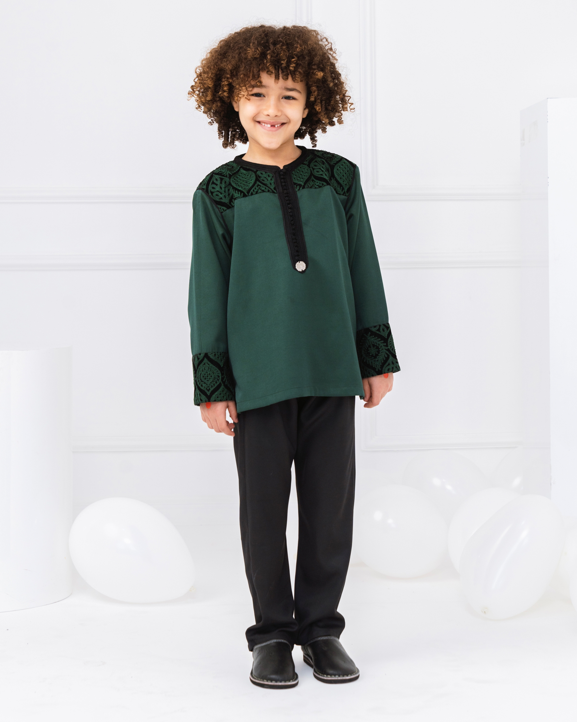 Jabador Enfant à Motifs Brodés