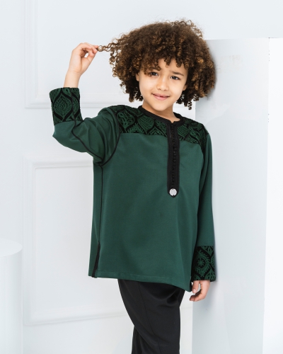 Jabador Enfant à Motifs Brodés