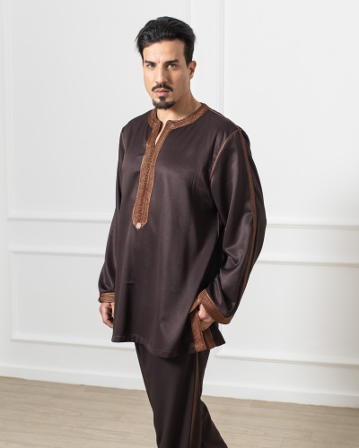 Kounouz - Gandoura En Mlifa For Men With Modern Tailoring