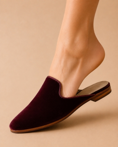 Velvet Babouche – Artisan Luxury - Kounouz