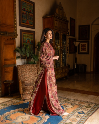 Caftan takchita en tlija
