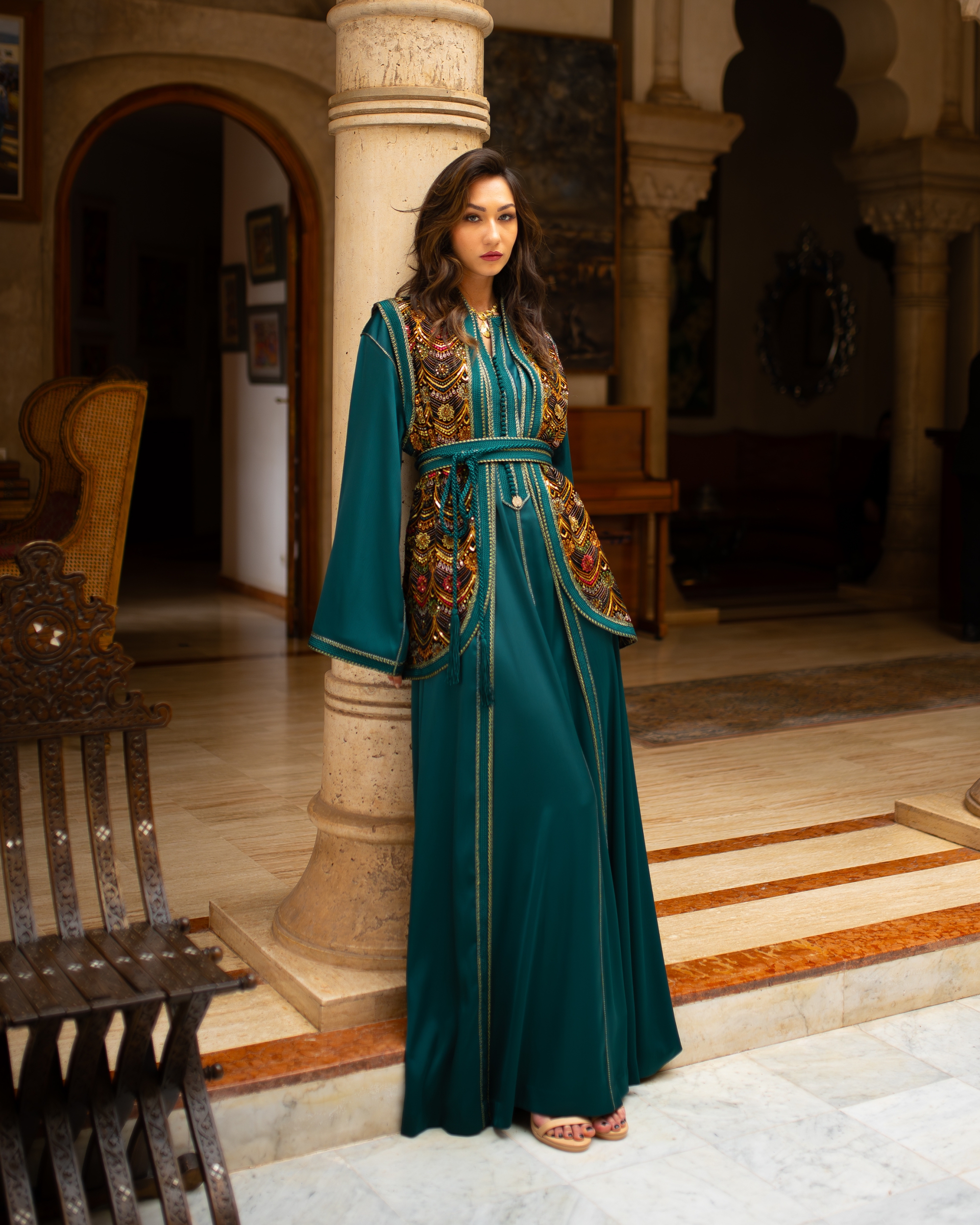 Ensemble takchita en trois pièces
