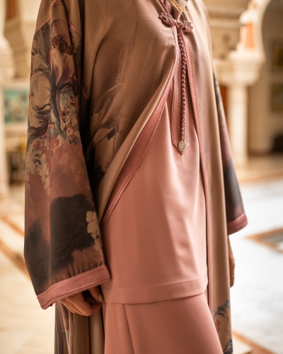 Ensemble Jabador trois pièces chic avec kimono