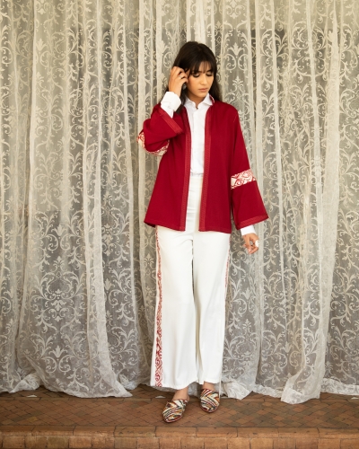Jabador à détails imprimés – Style Kounouz