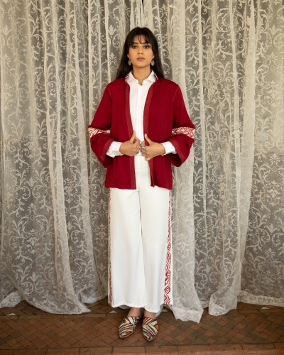 Jabador à détails imprimés – Style Kounouz