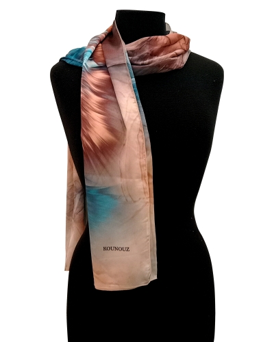 Women's Scarf Morocco - Kounouz: Elegance in Silk