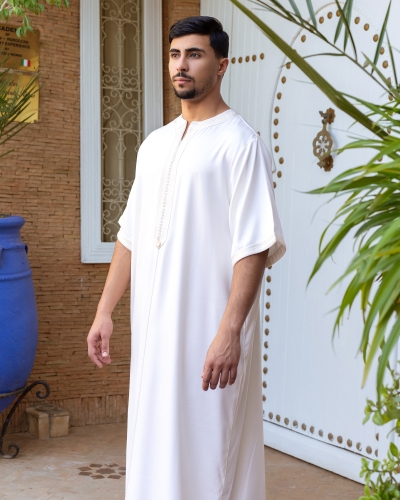 قفطان نصف كم من ملِيفة – تراث وحداثة بأناقة راقية