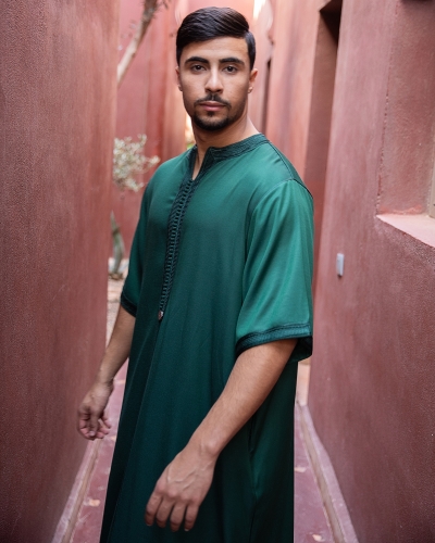 Caftan Demi Manche – Élégance moderne en toute légèreté