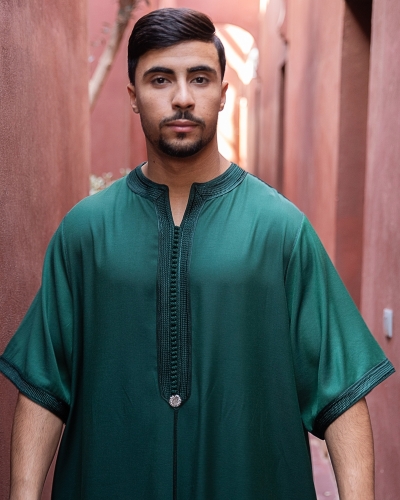 Caftan Demi Manche – Élégance moderne en toute légèreté