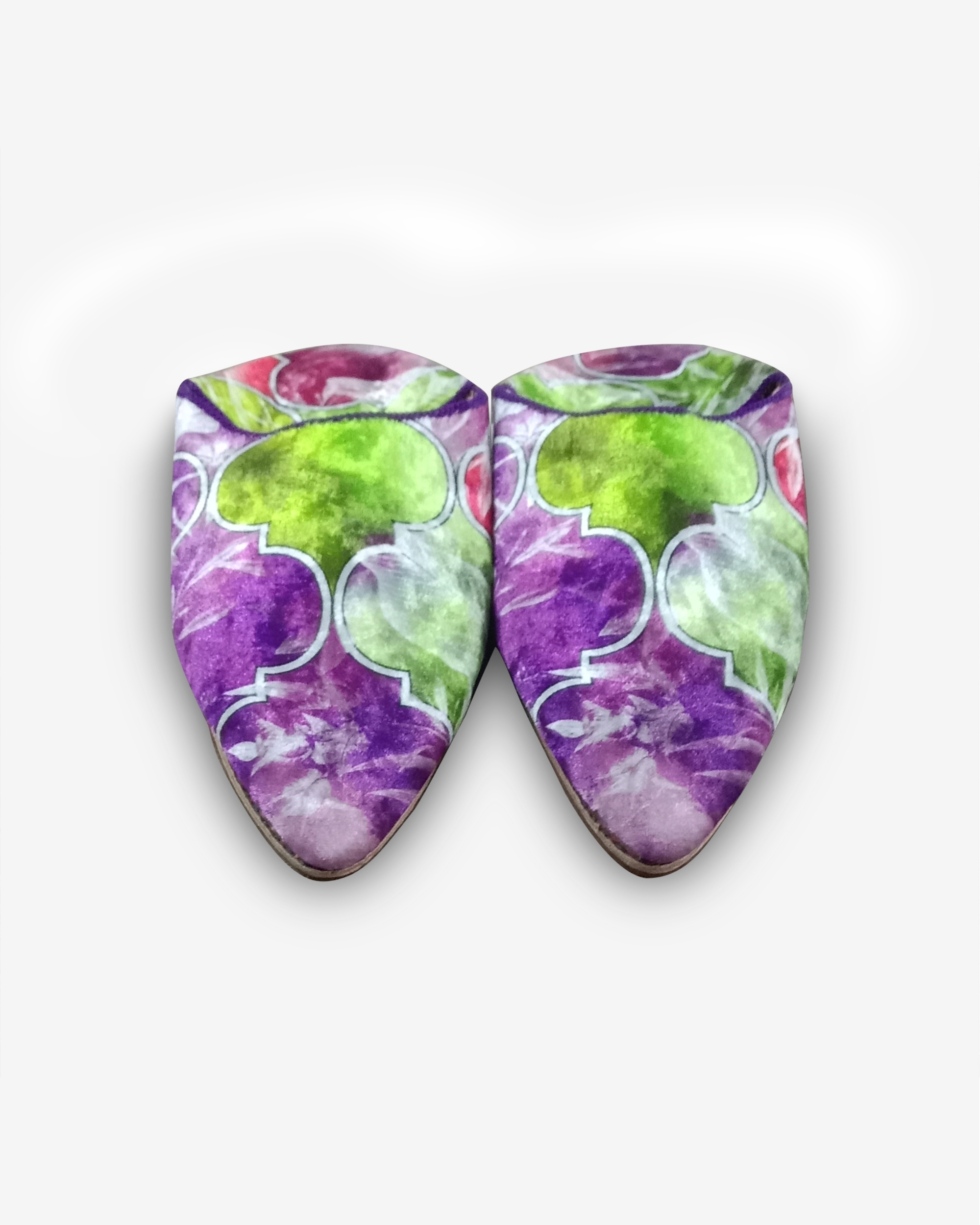 Babouche en Velours – Signature du Savoir-Faire - Kounouz